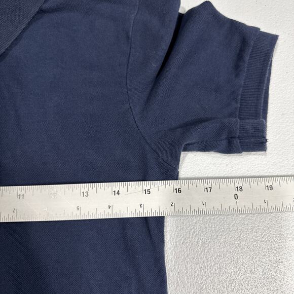 The Childrens Place School Uniform Short Sleeves Polo Shirts Yellow Blue L 10-12 - Picture 12 of 14